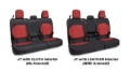 Picture of PRP Seats PRP Jeep Bench Cover Rear Seat Covers - B056-05
