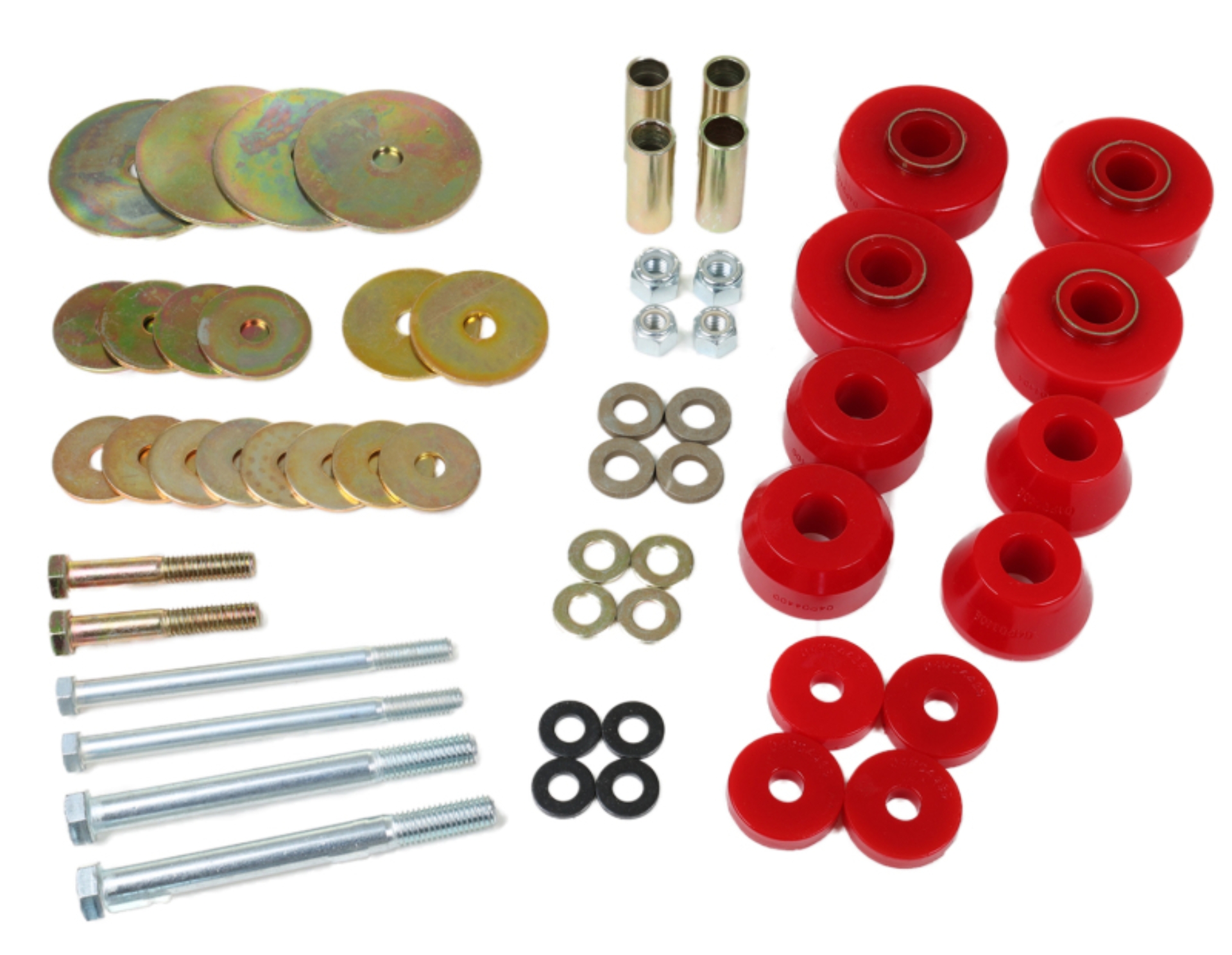 Picture of Energy Suspension ES Body Mounts-Red Bushing Kits - 3.4174R