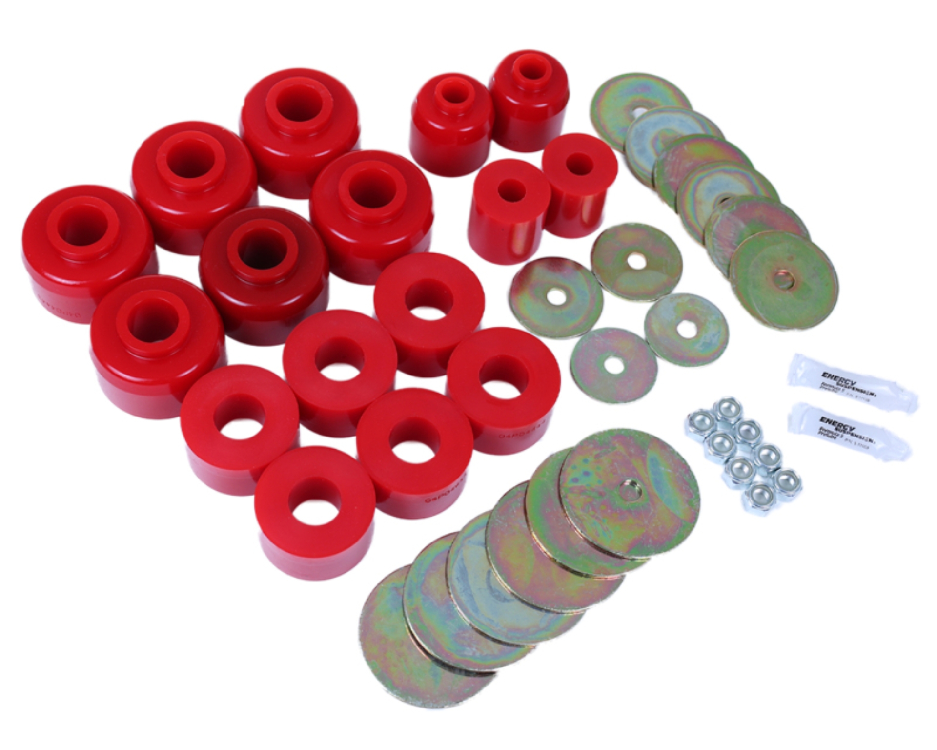 Picture of Energy Suspension ES Body Mounts-Red Bushing Kits - 8.4114R