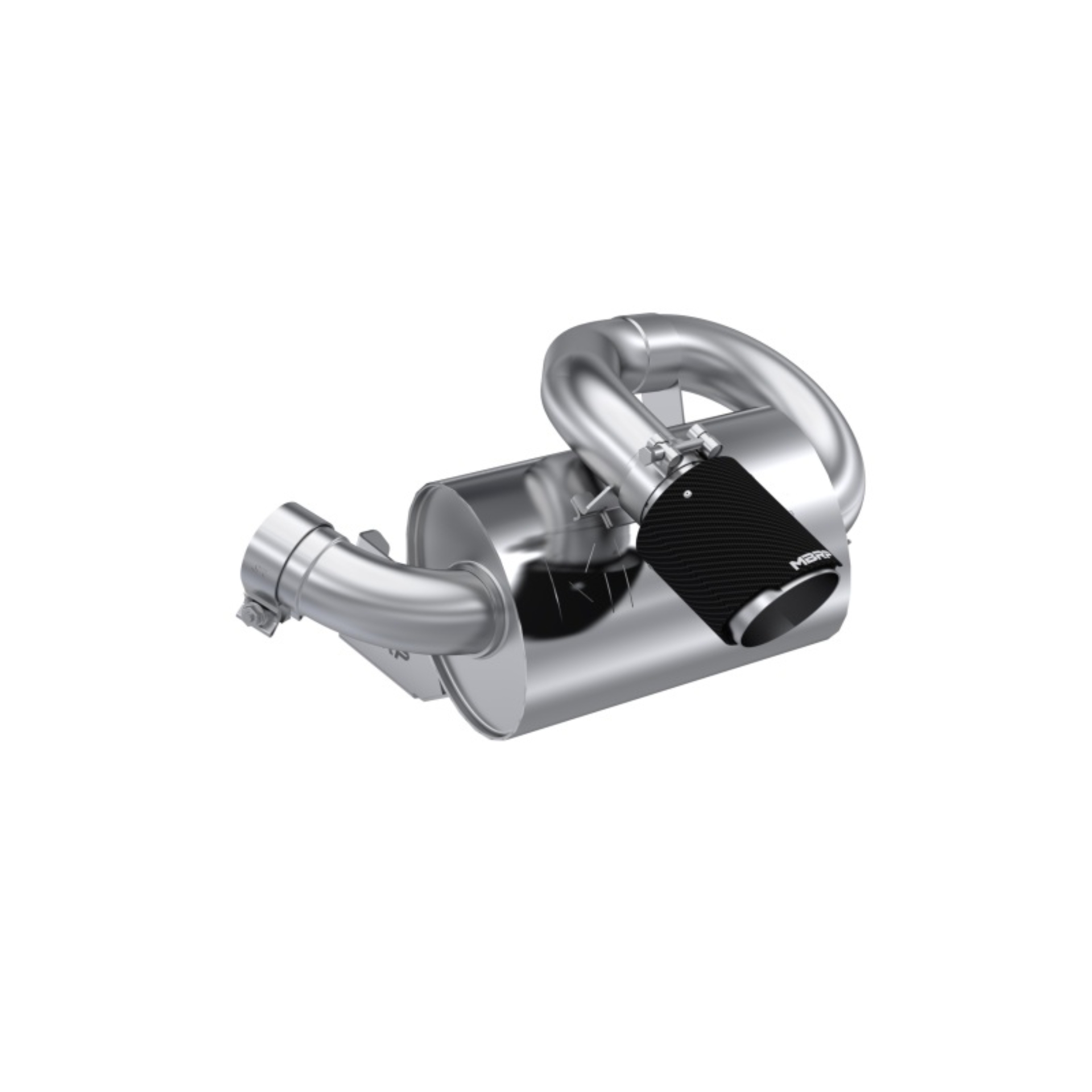 Picture of MBRP Powersports Slip-on Exhaust w/ Performance Mufflers Catback - AT-9215PT