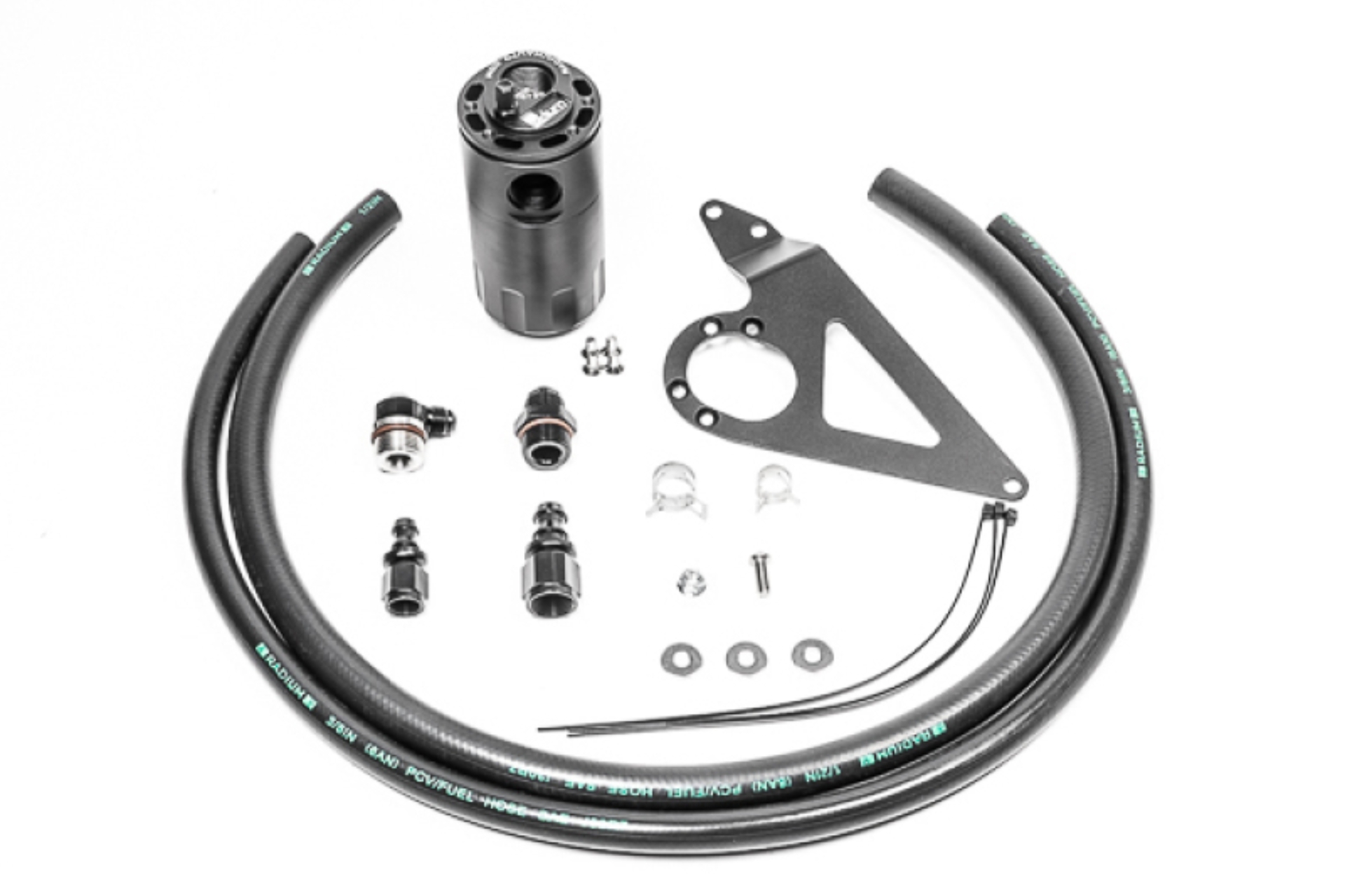 Picture of Radium Engineering RAD Catch Can Kits Oil Catch Cans - 20-0901-FL