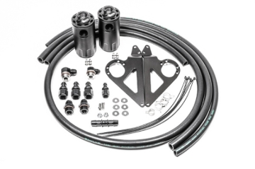 Picture of Radium Engineering RAD Catch Can Kits Oil Catch Cans - 20-0903-FL