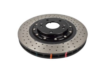Picture of DBA 5000 Series Drilled Rotors Brake Rotors - DBA53146BLKXD