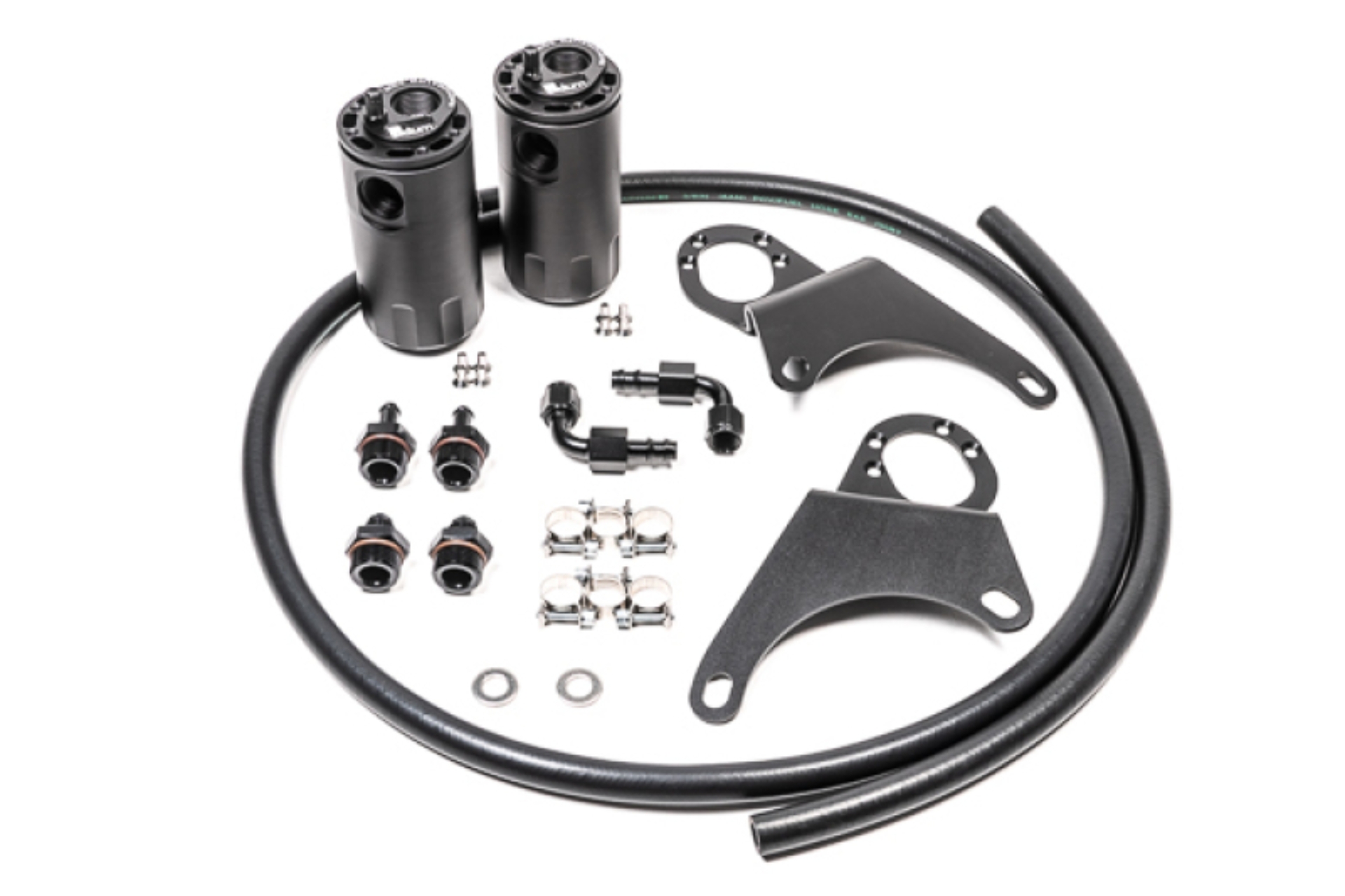 Picture of Radium Engineering RAD Catch Can Kits Oil Catch Cans - 20-0118-FL