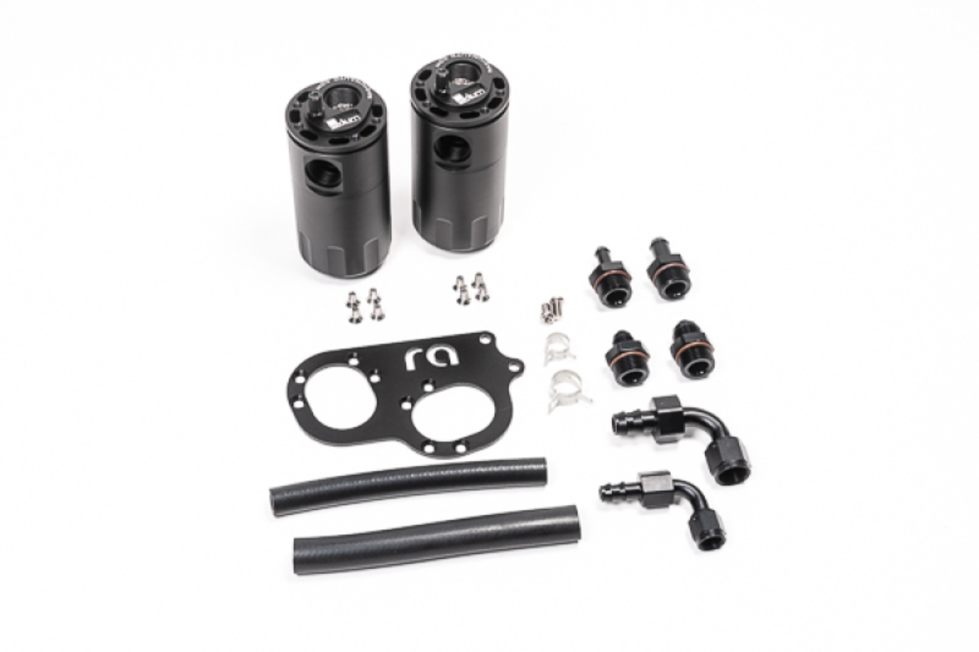Picture of Radium Engineering RAD Catch Can Kits Oil Catch Cans - 20-0019-FL