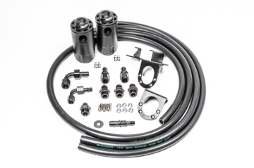Picture of Radium Engineering RAD Catch Can Kits Oil Catch Cans - 20-0240-FL