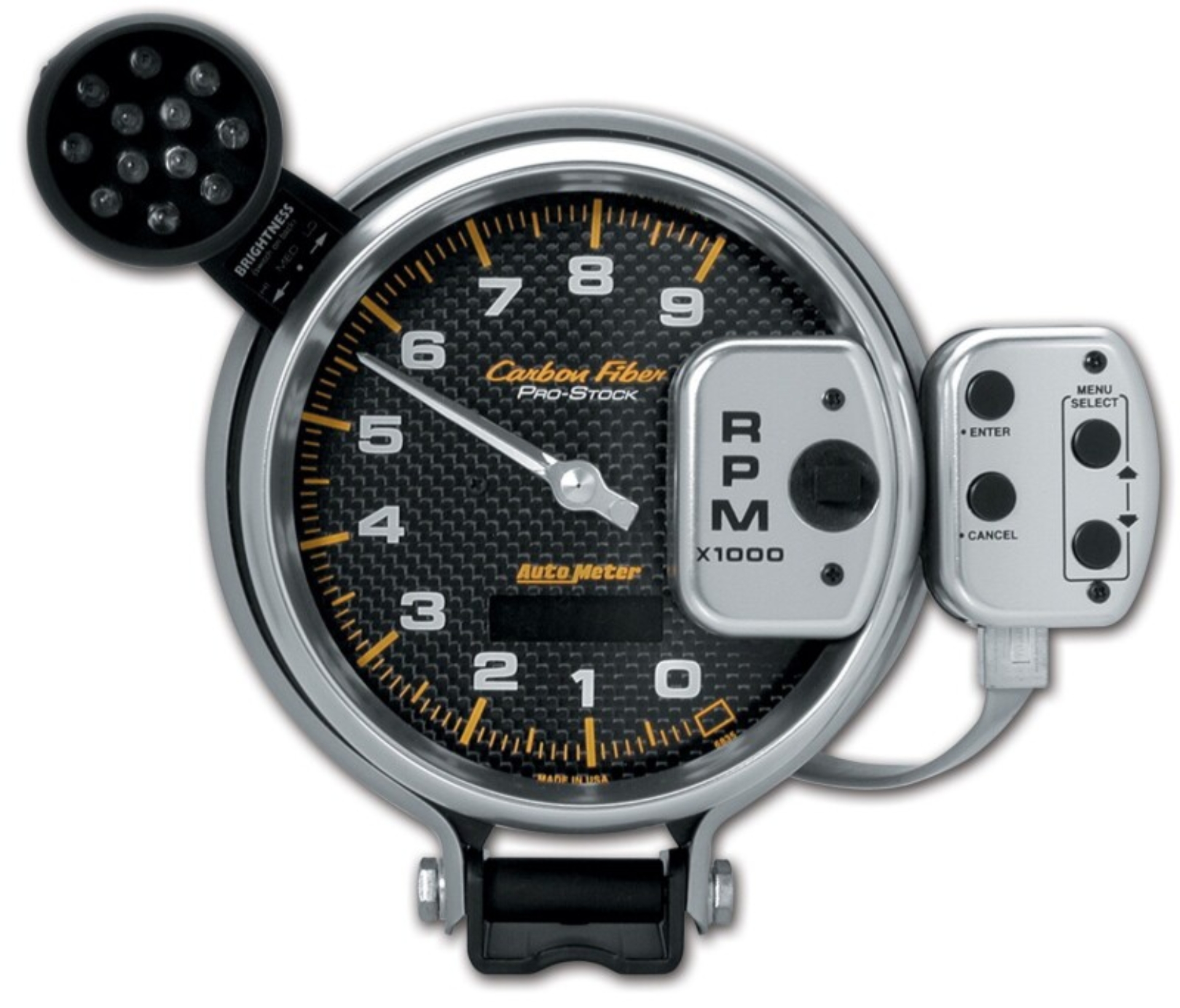 Picture of AutoMeter AM Carbon Fiber Gauges - 6835