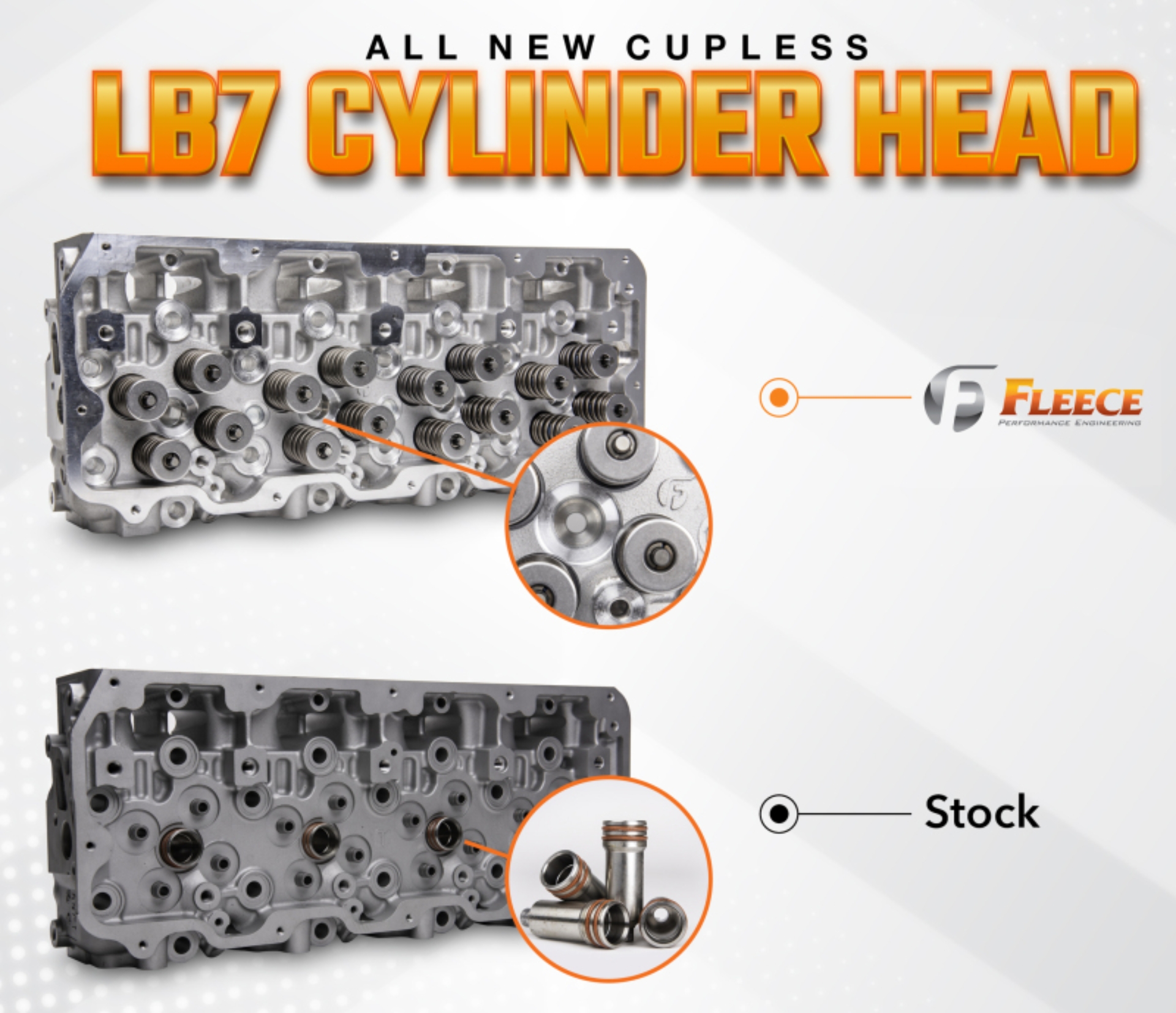 Picture of Fleece Performance FPE Freedom Cylinder Head - FPE-61-10001-D-CL
