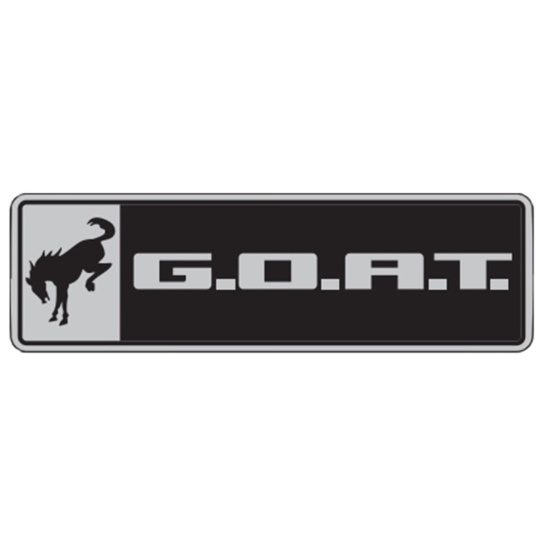 Picture of Ford Racing FR Badges Other Body Components - M-1447-GOAT
