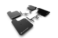 Picture of Rally Armor RAL UR Blk Flap/Wht Logo Mud Flaps - MF54-UR-BLK/WH
