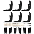Picture of Westin 19-22 Chevrolet/GMC Silverado/Sierra R5 XD Nerf Step Bars - Black