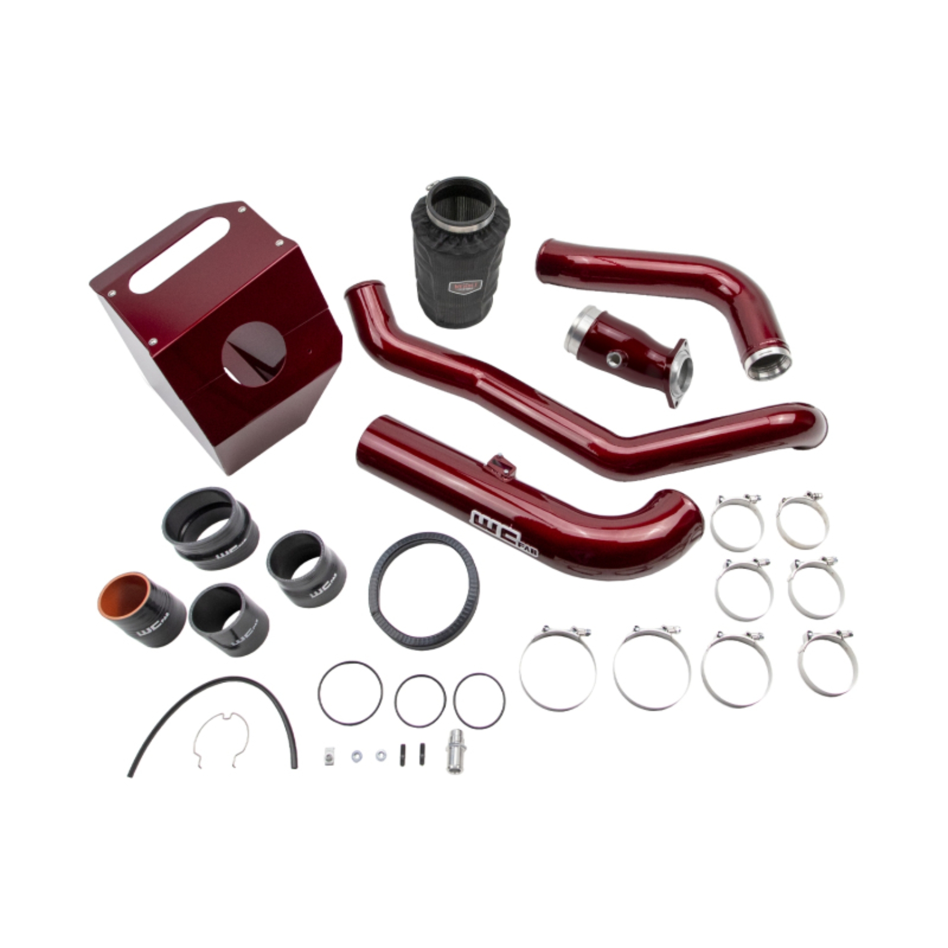 Picture of Wehrli WCF Intake Bundle Kit Cold Air Intakes - WCF100441-RED