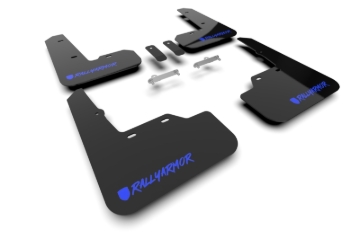 Picture of Rally Armor RAL UR Blk Flap/Blue Logo Mud Flaps - MF92-UR-BLK/BL-X