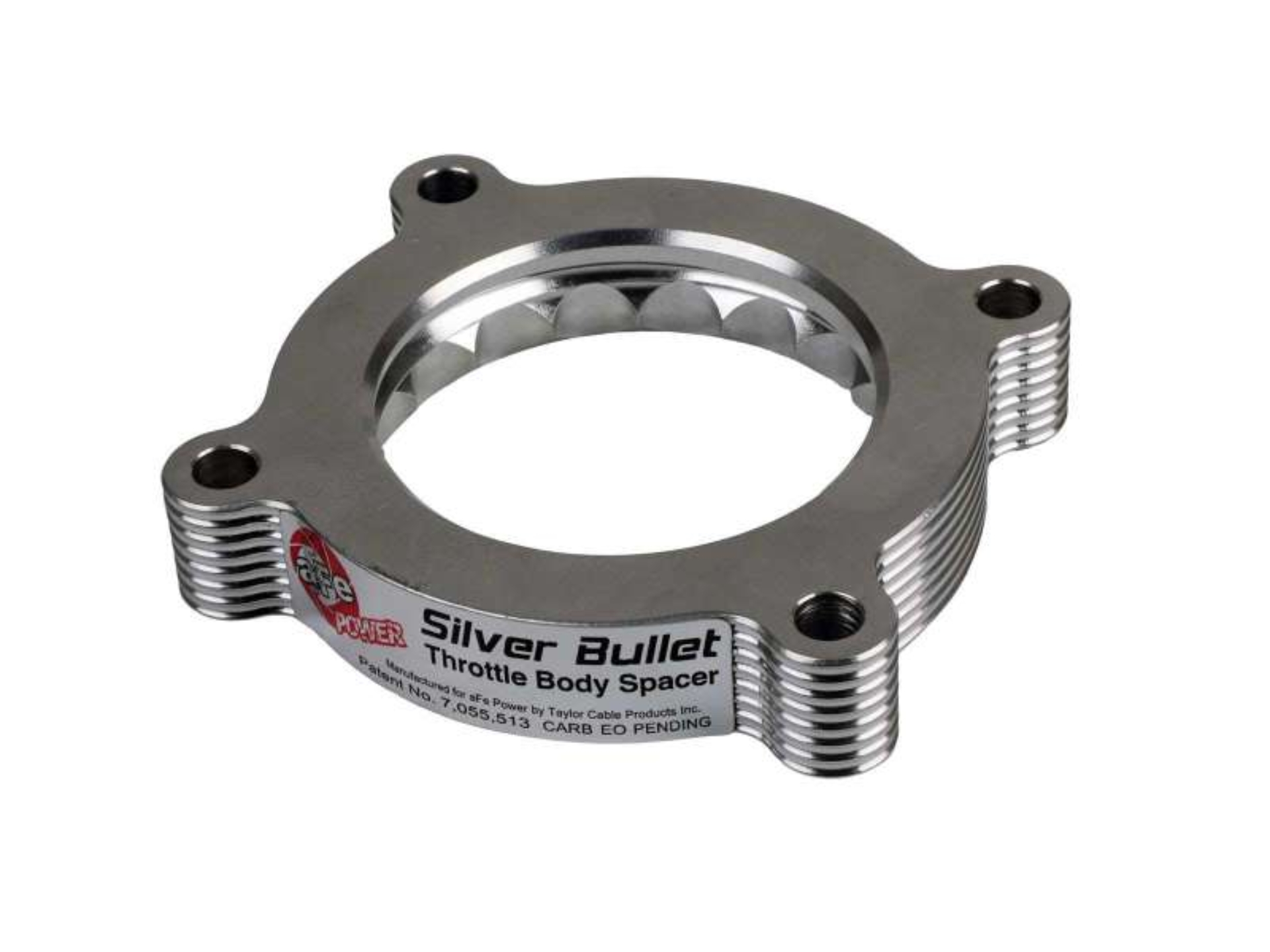 Picture of aFe Silver Bullet TBS Throttle Body Spacers - 46-37006