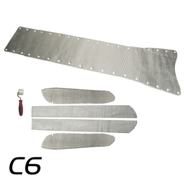 Picture of C6 Corvette - Trans Tunnel Heat Shield Complete Kit