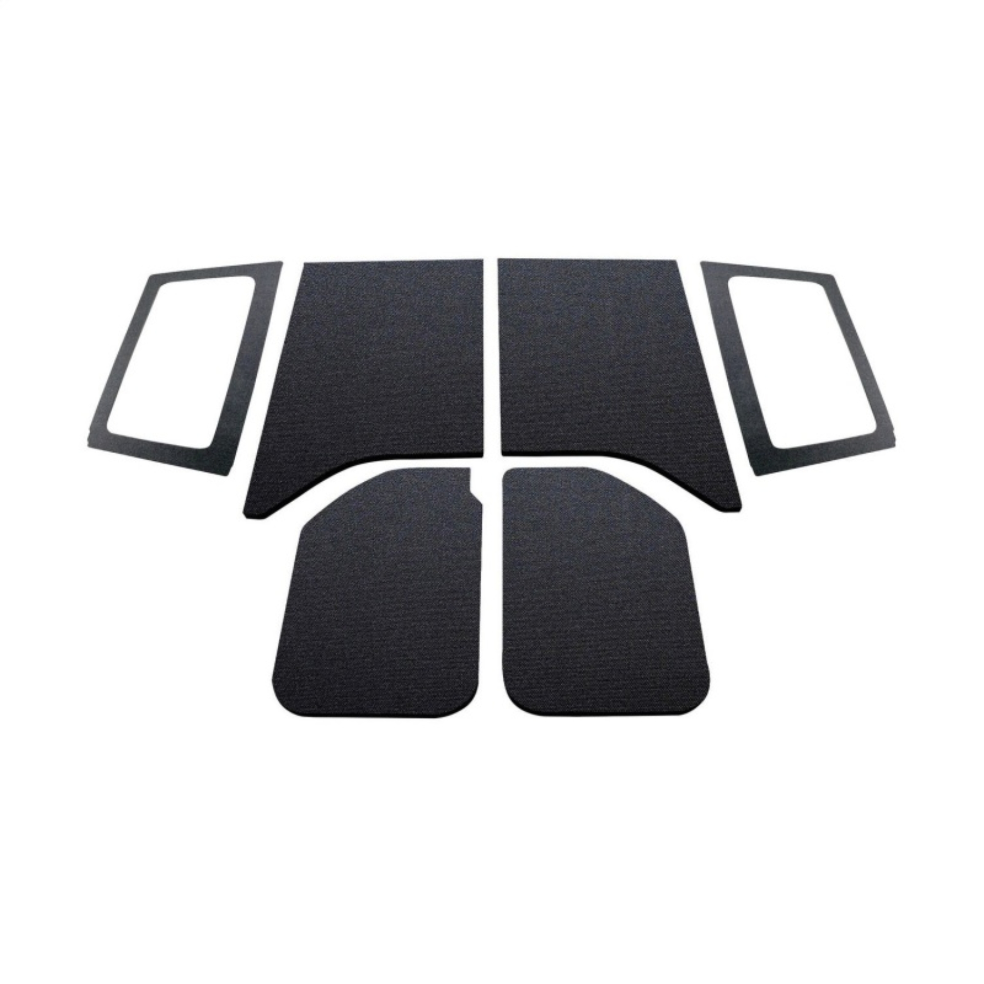 Picture of '11-'18 Wrangler JK 2-Door - Black Original Finish Complete Headliner Kit