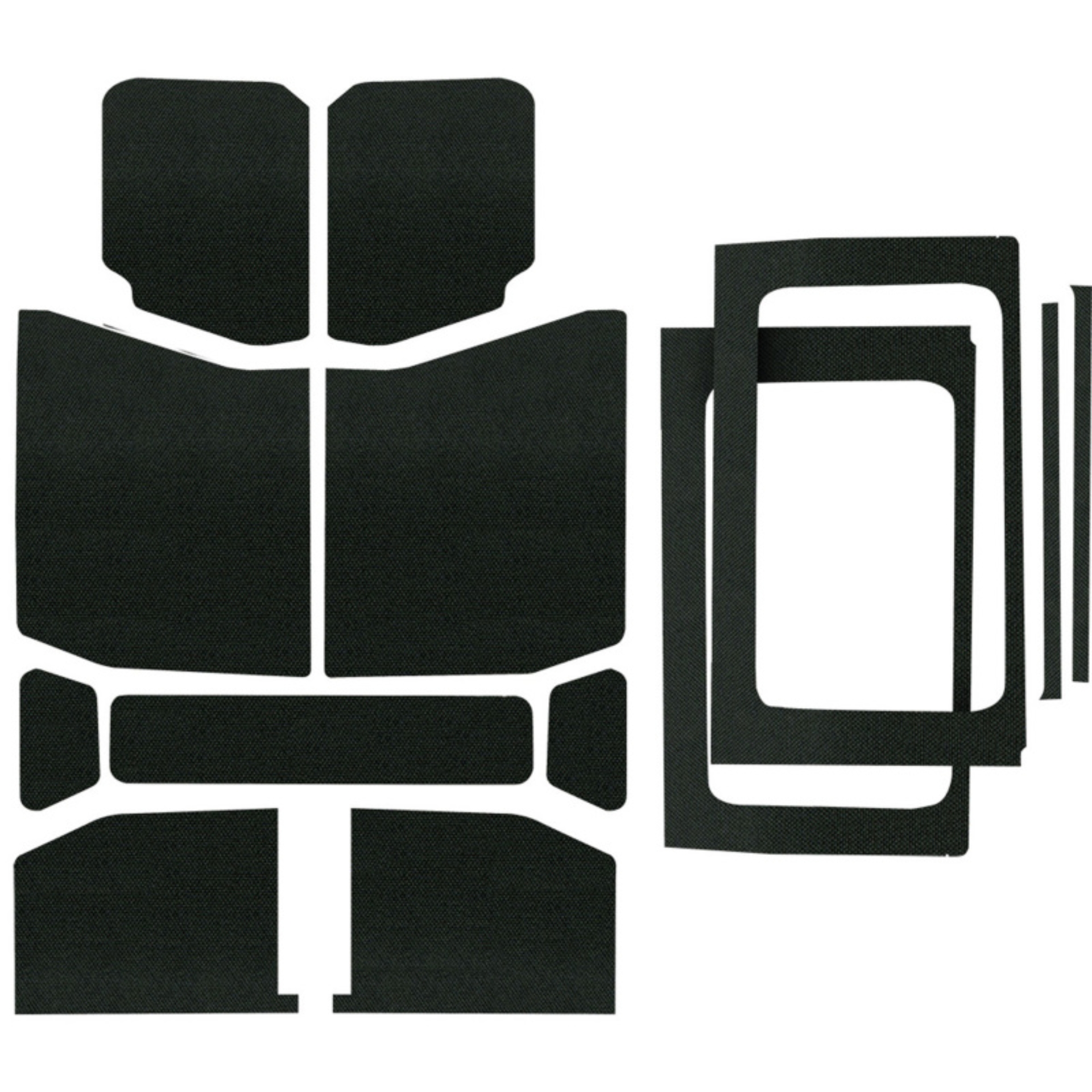 Picture of Wrangler JL 4-Door - Black Original Finish Complete Headliner Kit
