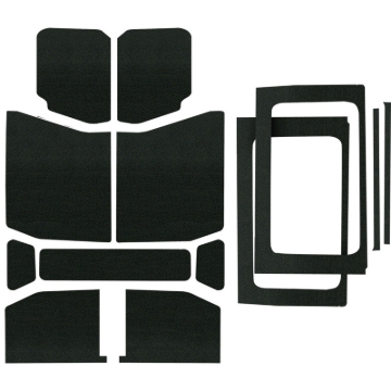 Picture of Wrangler JL 4-Door - Black Original Finish Complete Headliner Kit