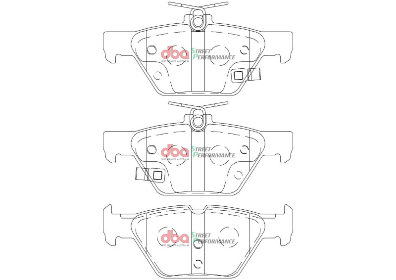 Picture of DBA SP Performance Brake Pads - DB2398SP