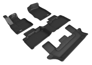 Picture of 3D MAXpider ACE Kagu-Combo-Black Floor Mats - L1FR13001509