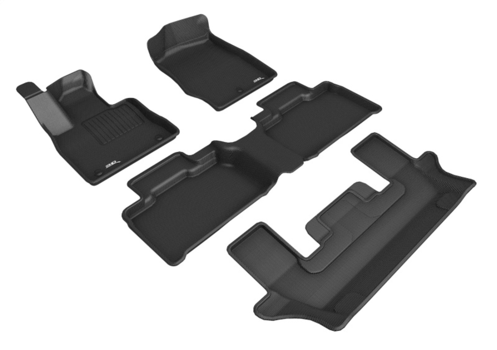 Picture of 3D MAXpider ACE Kagu-Combo-Black Floor Mats - L1FR13101509