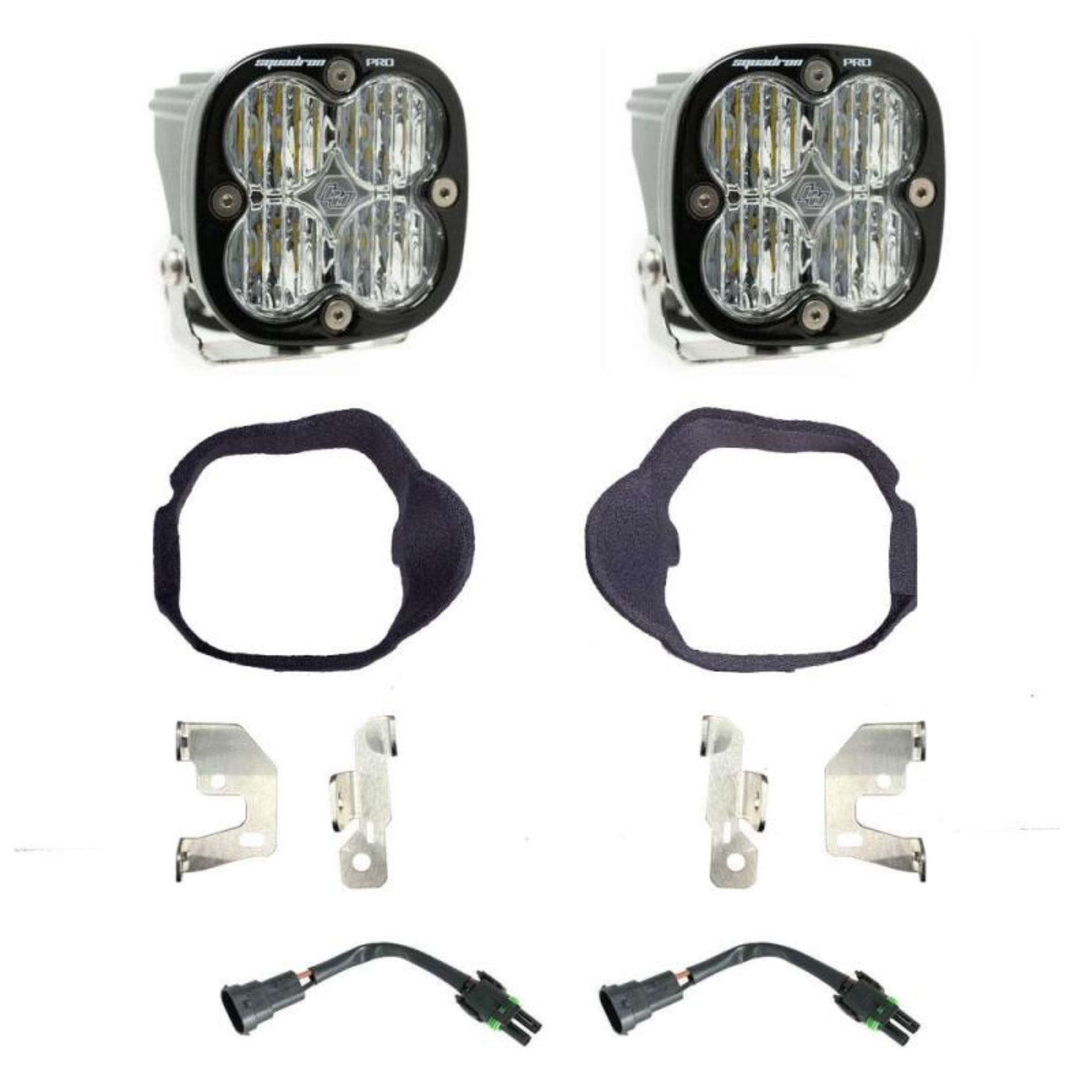 Picture of Baja Designs 2019+ Mercedes Sprinter Squadron SAE Fog Pocket Light Kit