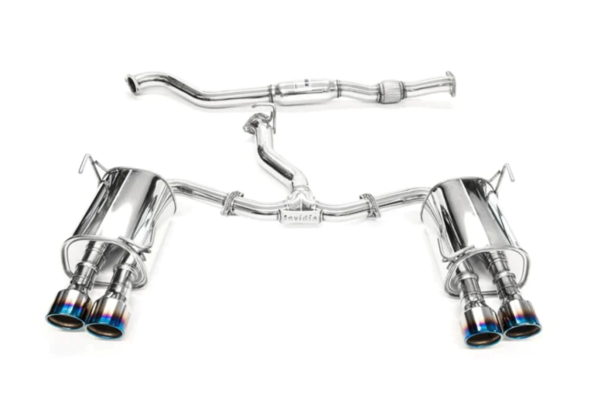 Picture of Invidia INV Q300-Titanium Tips Catback - HS22WRXG3T