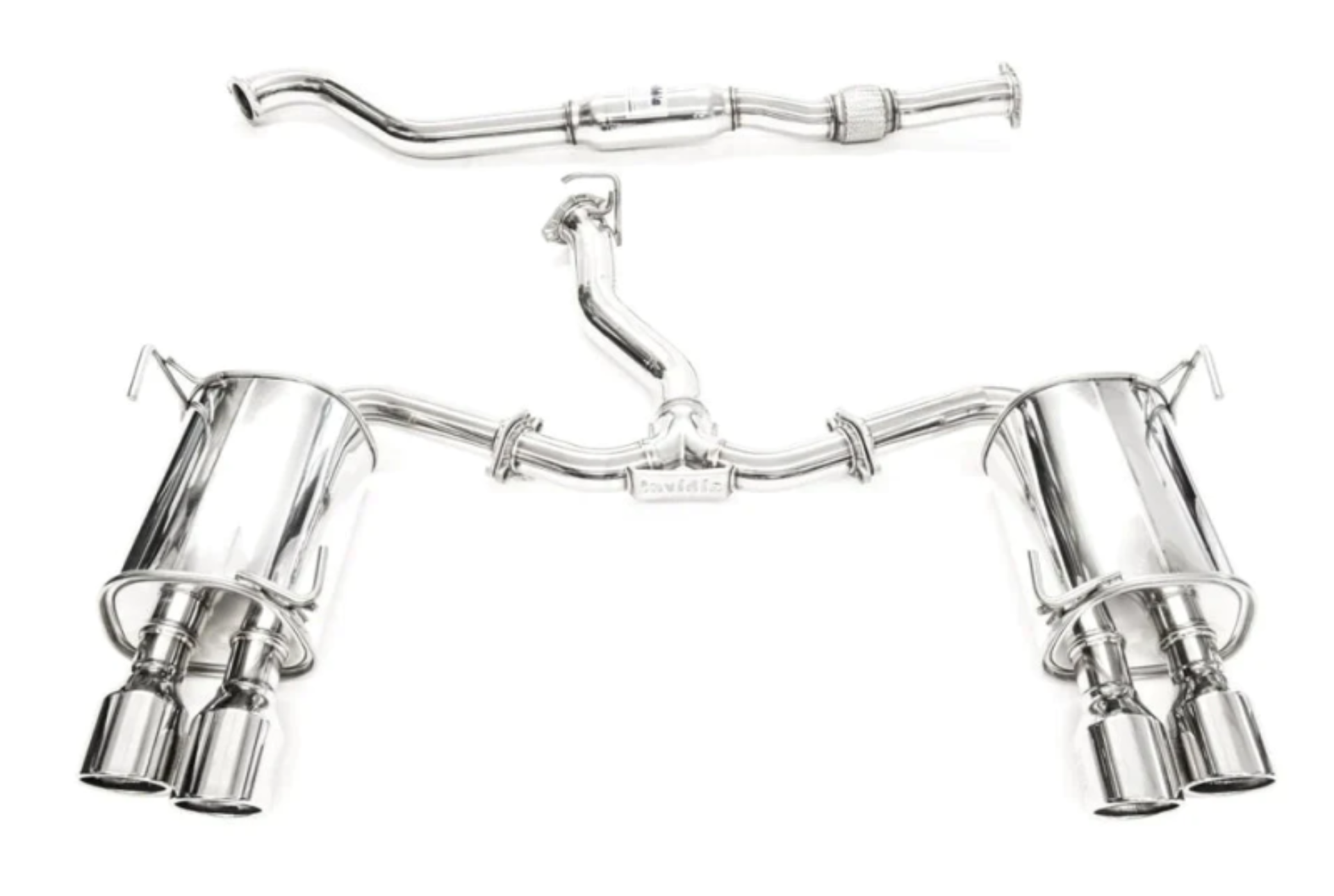 Picture of Invidia INV Q300-Stainless Tips Catback - HS22WRXG3S