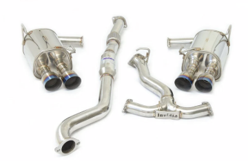 Picture of Invidia INV Q300-Titanium Tips Catback - HS22WRXG2T