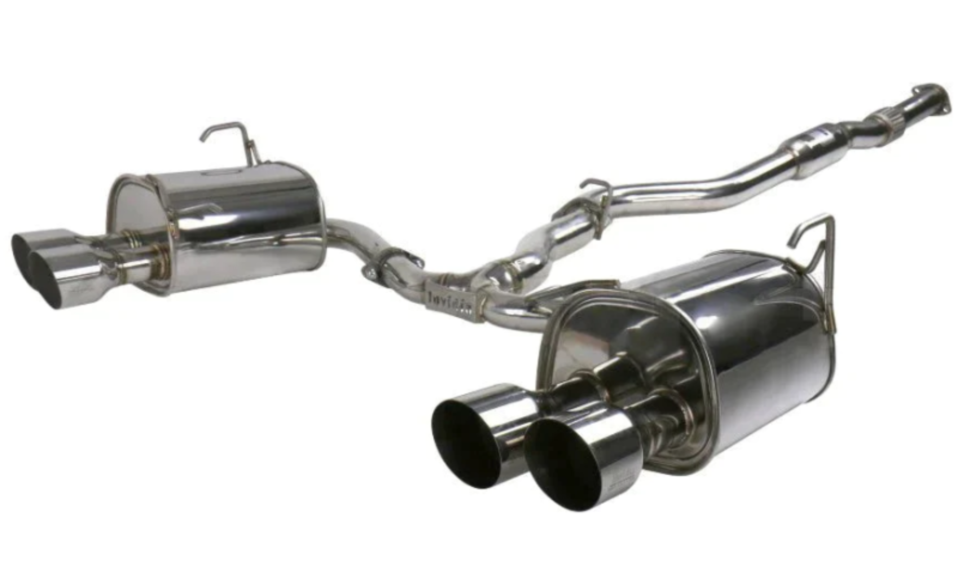 Picture of Invidia INV Q300-Stainless Tips Catback - HS22WRXG2S