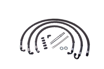 Picture of Fleece Performance FPE Trans Cooler Lines Oil Line Kits - FPE-TL-LML-1516