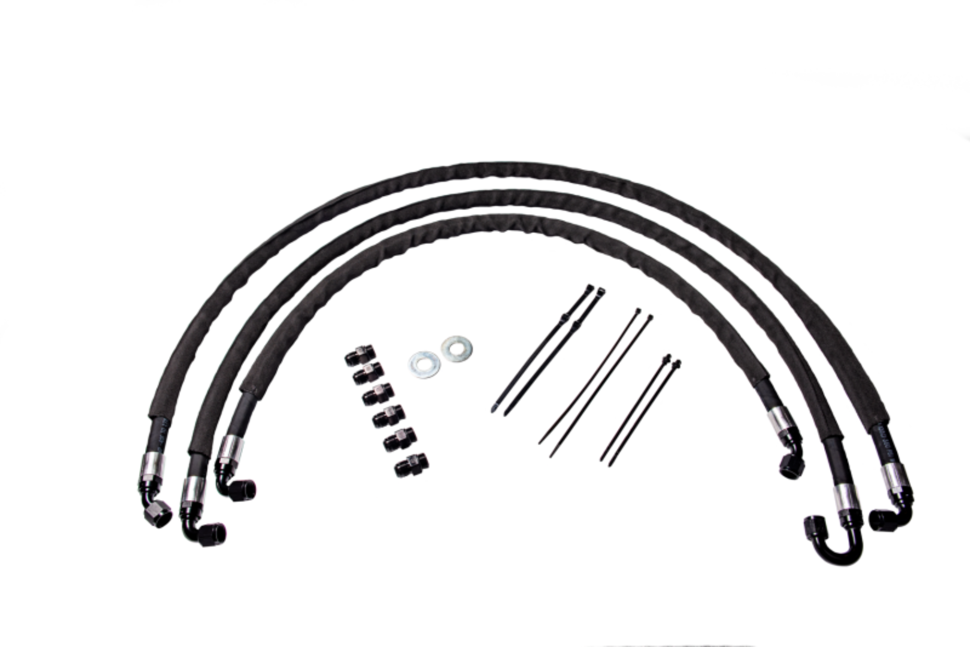 Picture of Fleece Performance FPE Trans Cooler Lines Oil Line Kits - FPE-TL-LML-1114