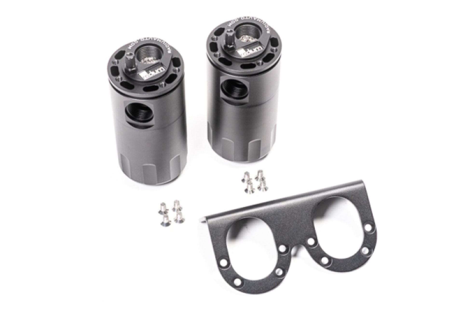 Picture of Radium Engineering RAD Catch Can Kits Oil Catch Cans - 20-0005-FL