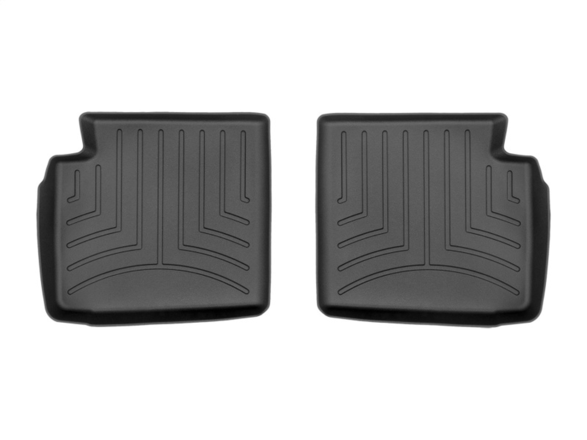 Picture of WeatherTech WT FloorLiner-Rear-Blk Floor Mats - 443692