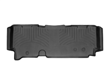 Picture of WeatherTech WT FloorLiner-Rear-Blk Floor Mats - 443053V