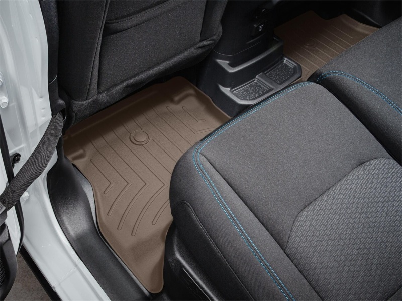Picture of WeatherTech WT FloorLiner-Rear-Tan Floor Mats - 4513135