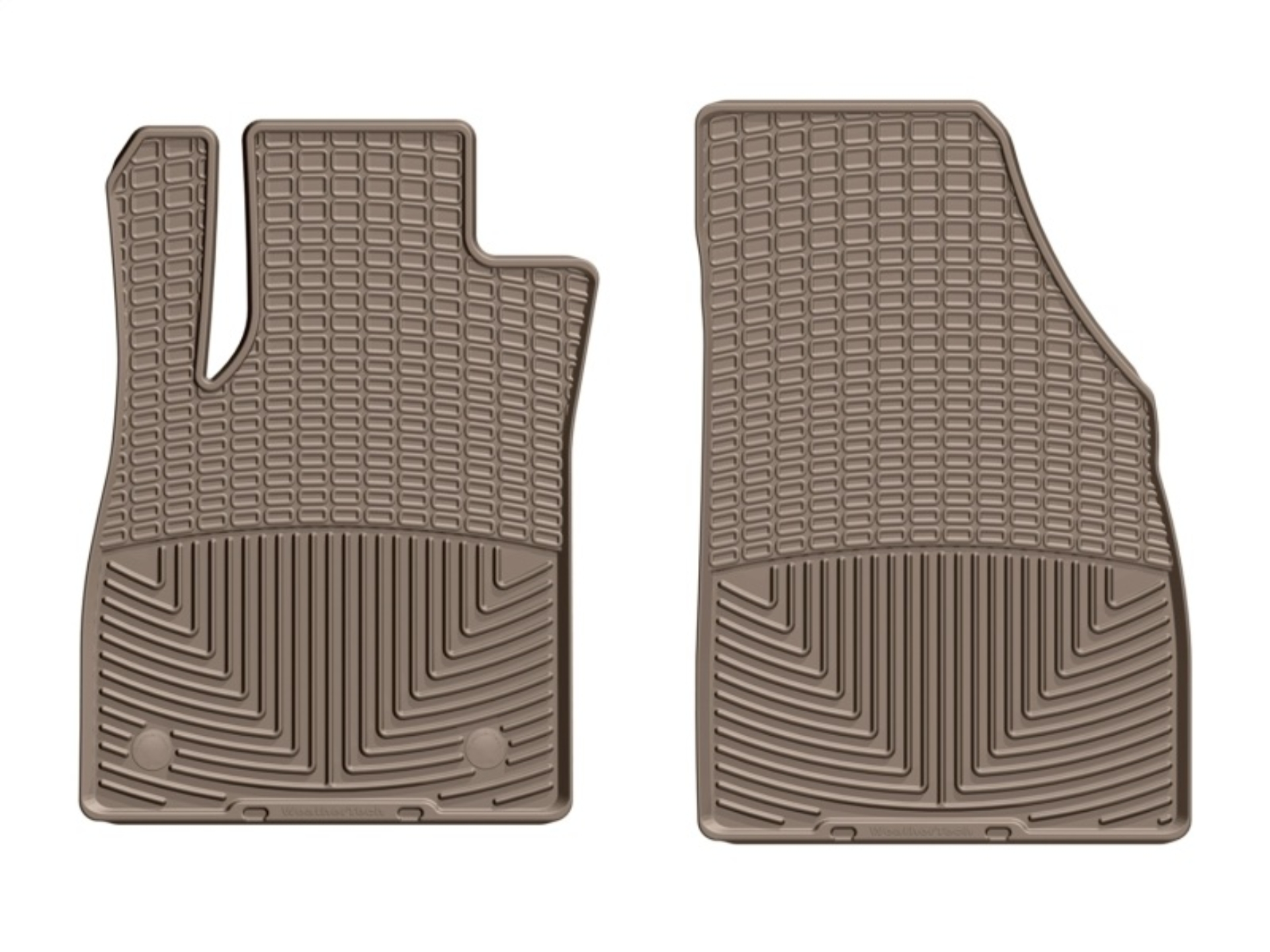 Picture of WeatherTech WT Rubber Mats-Front-Tan Floor Mats - W368TN