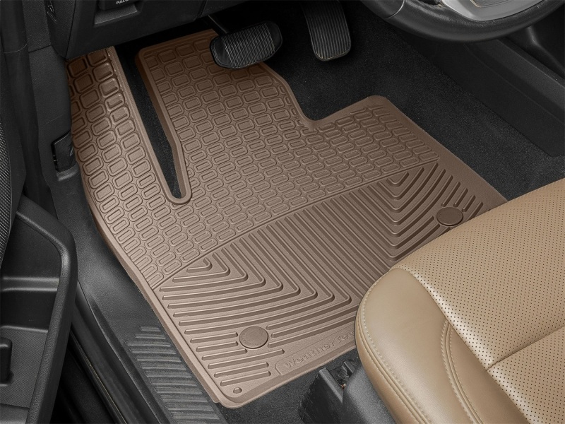 Picture of WeatherTech WT Rubber Mats-Front-Tan Floor Mats - W477TN
