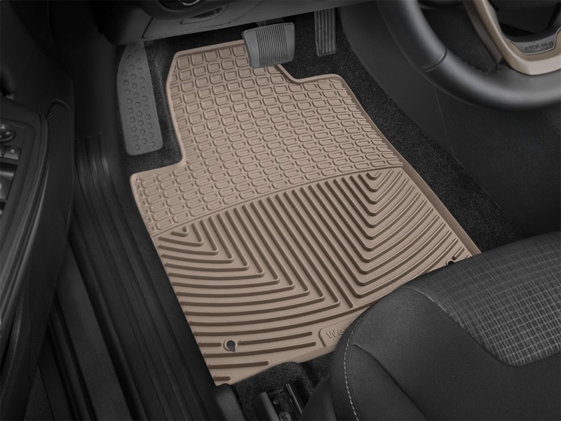 Picture of WeatherTech WT Rubber Mats-Front-Tan Floor Mats - W383TN