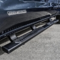 Picture of Westin 19-22 Chevrolet Silverado 1500 DC R5 Nerf Step Bars - Blk