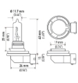 Picture of HELLA H9 Design Series Halogen Light Bulb