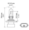 Picture of HELLA 9005 Design Series Halogen Light Bulb