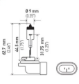 Picture of HELLA 881 Design Series Halogen Light Bulb