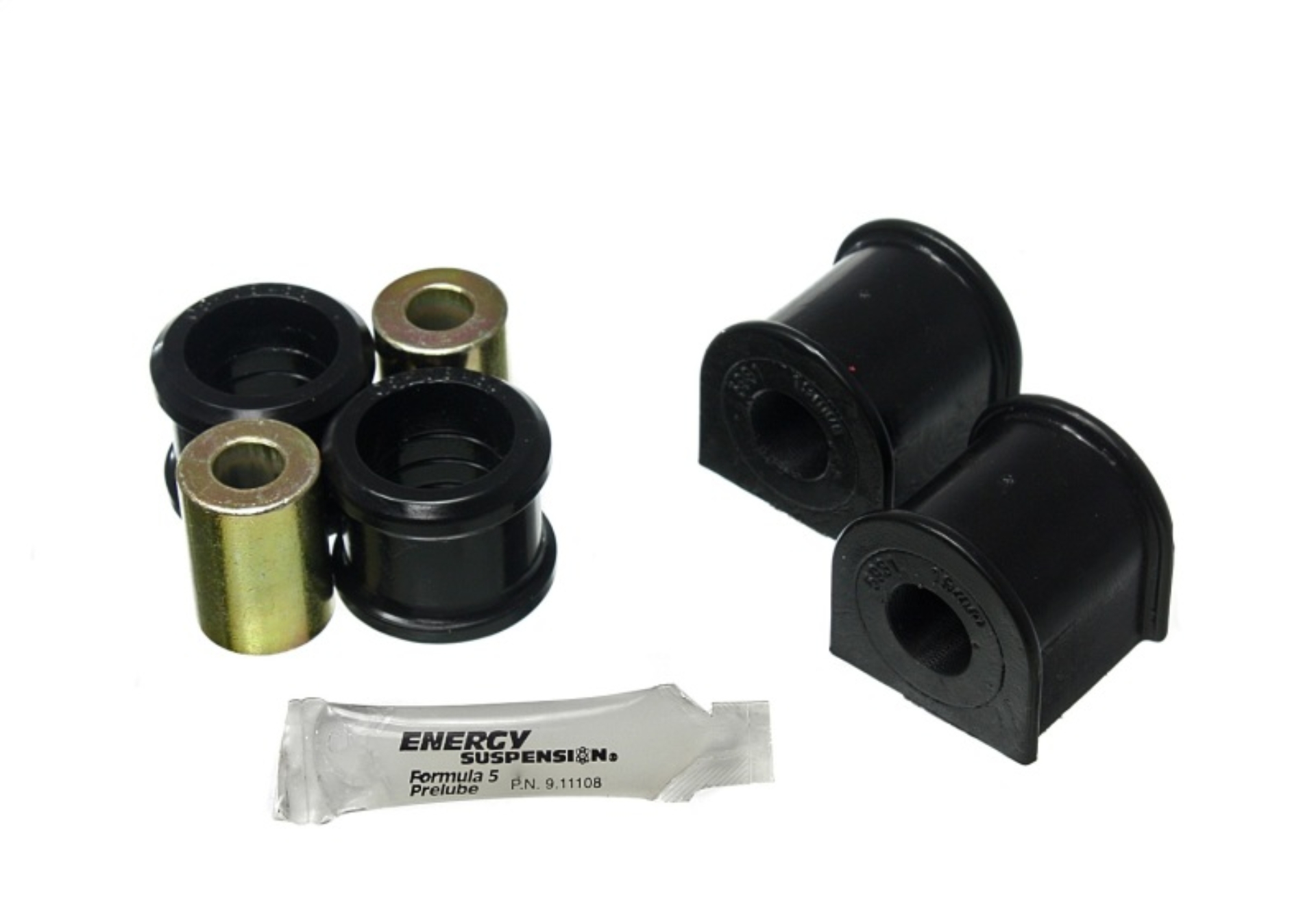 Picture of Energy Suspension ES Sway Bar Bushings-Black Rear Bushing Kits - 2.5118G