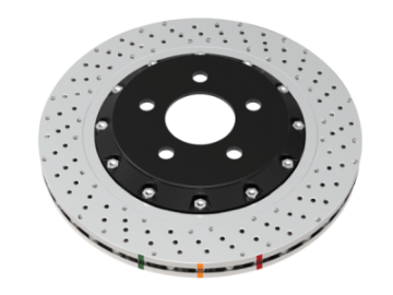 Picture of DBA 5000 Series Drilled Rotors Brake Rotors - DBA53927SLVXD