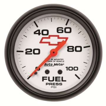 Picture of AutoMeter AM Chevy White Gauges - 5812-00406