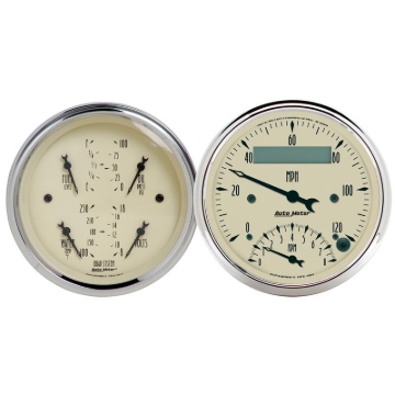 Picture of AutoMeter AM Antique Beige Gauges - 1820