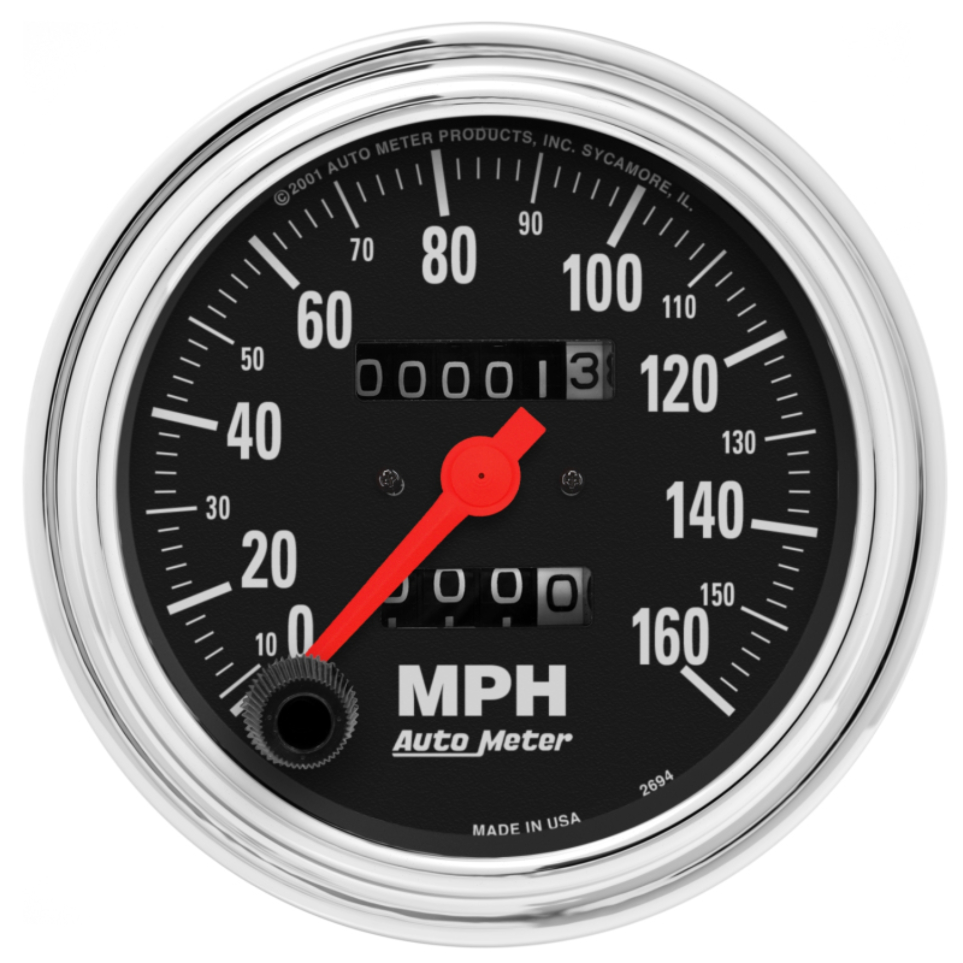 Picture of AutoMeter AM Traditional Chrome Gauges - 2494
