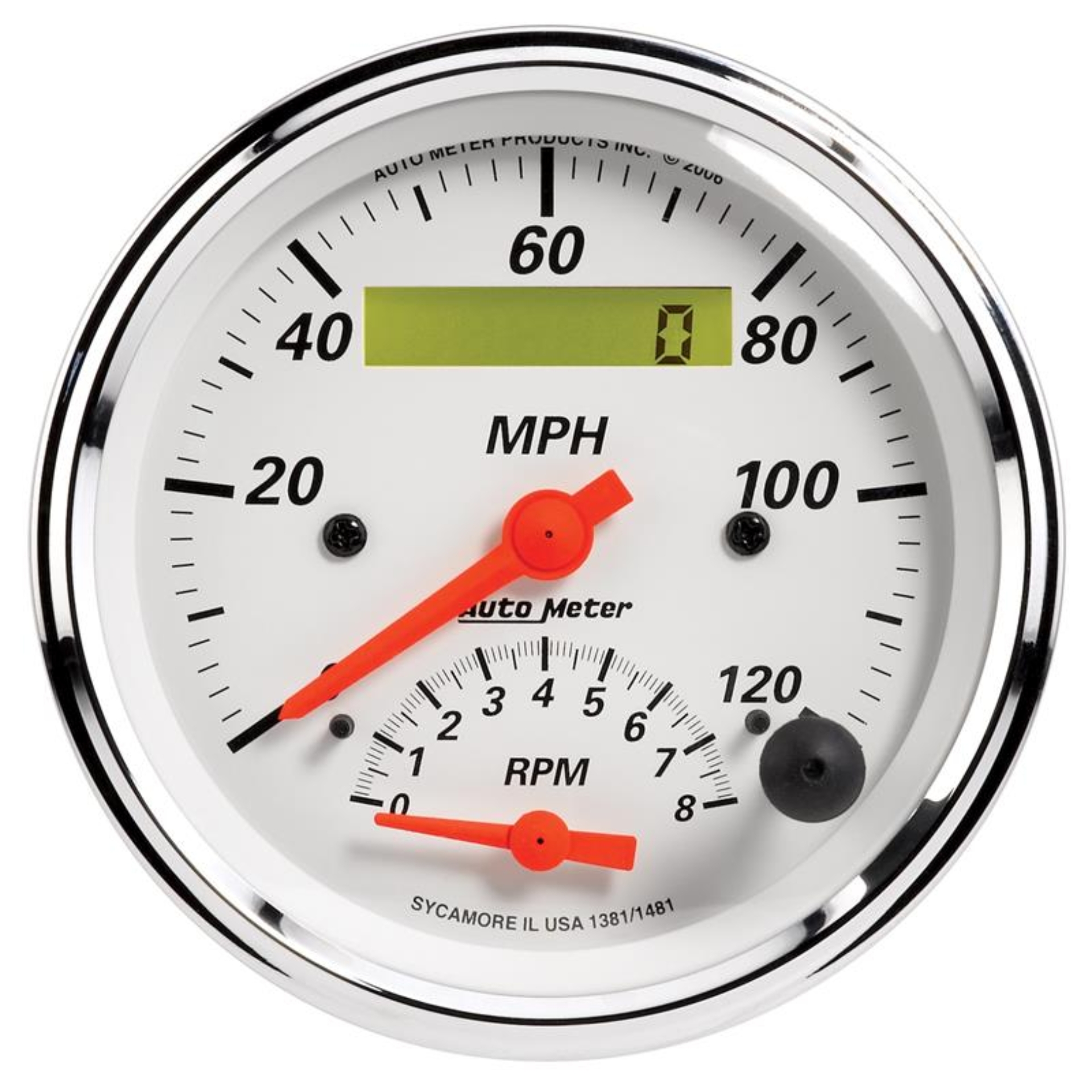 Picture of AutoMeter AM Arctic White Gauges - 1381