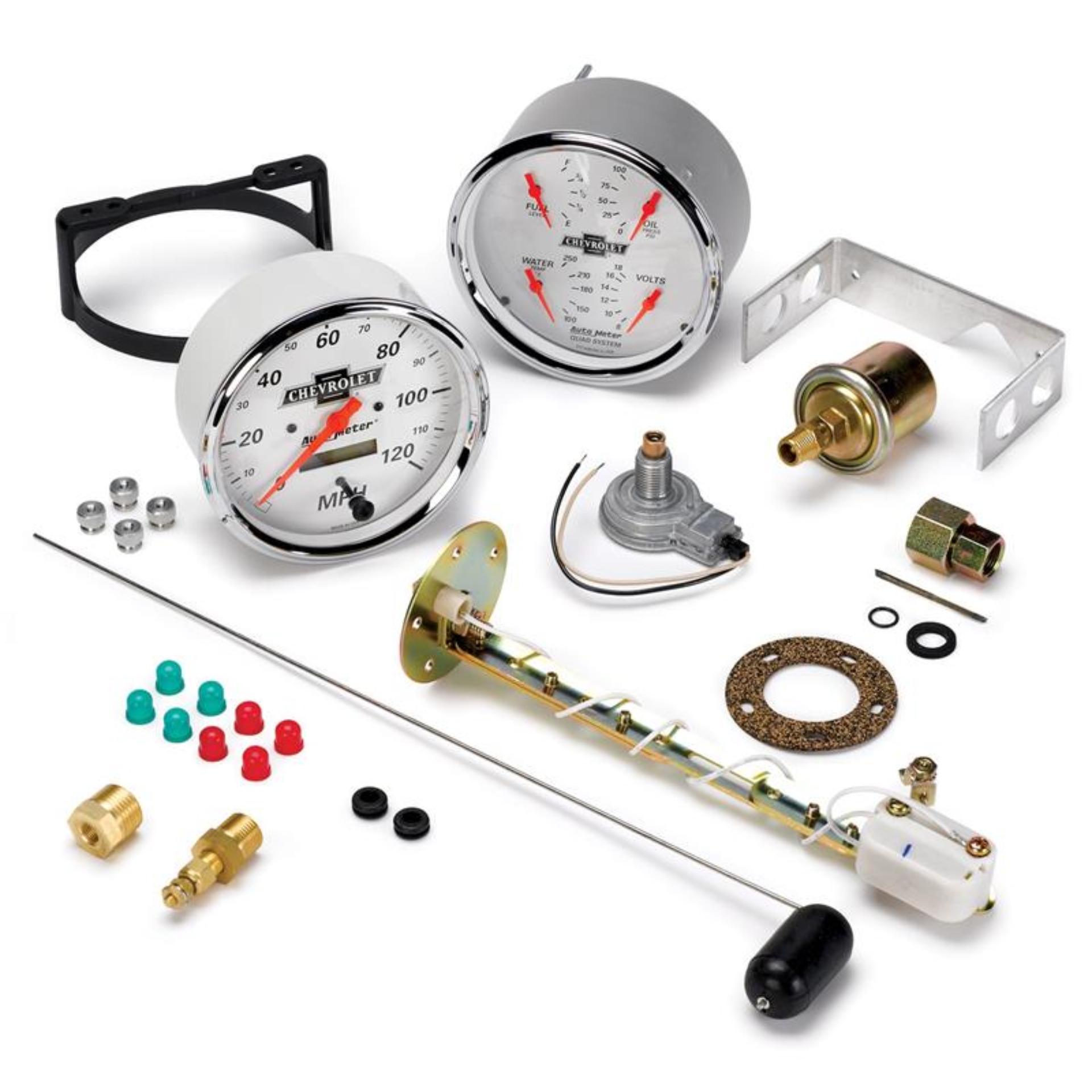 Picture of AutoMeter AM Arctic White Gauges - 1303-00408